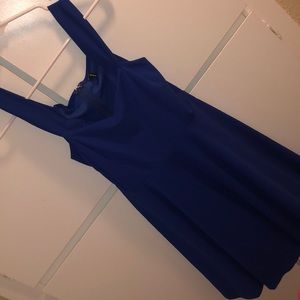 blue homecoming dress